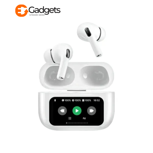 WiWU T22 ANC True Wireless Earbuds with LCD Touch Screen