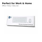 Wireless Keyboard and Mouse Combo – Smooth, Smart & Cable-Free Experience - Image 3